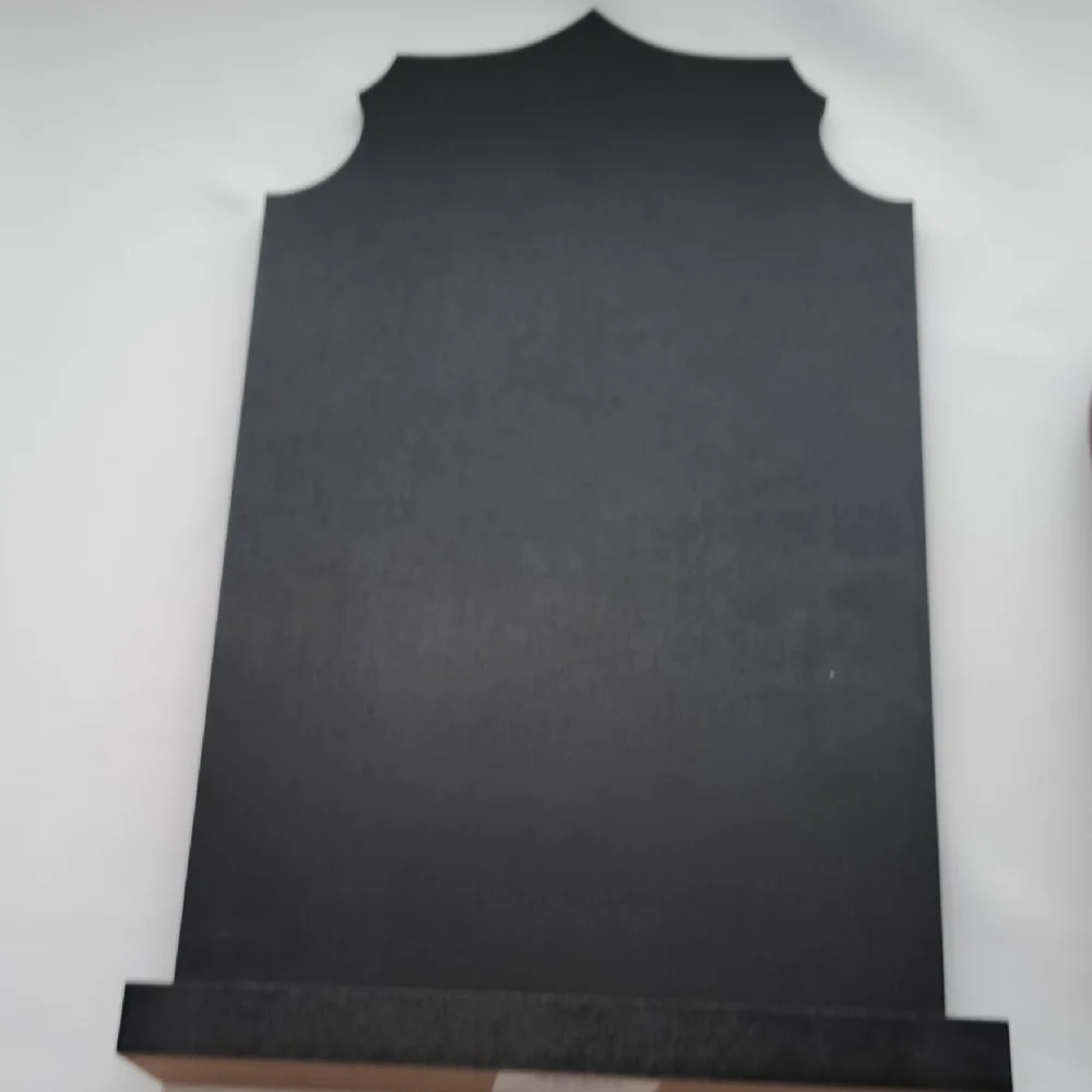 Target Black and White Skull Plaque with Purple Door Decor